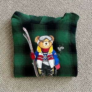 Polo Bear by Ralph Lauren plaid Hoodie